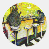 A Day Off from Crazy ラウンドシール (正面)