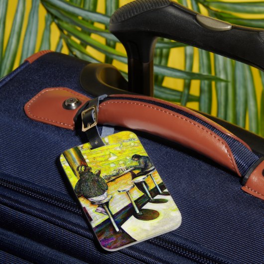 A Day Off from Crazy ラゲッジタグ (正面インサイチュ1)