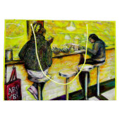 A Day Off from Crazy ラージペーパーバッグ (裏面)