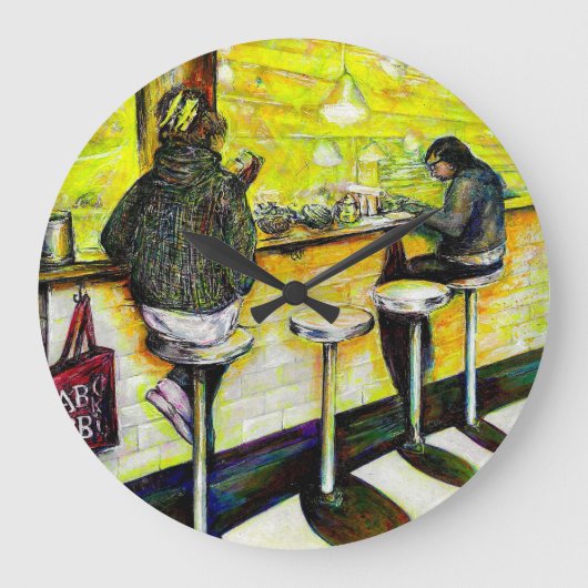 A Day Off from Crazy ラージ壁時計 (正面)