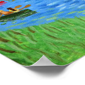 A Day on the River poster ポスター (角)