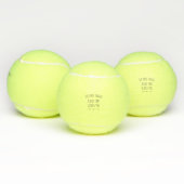 A day that scares you black テニスボール (マルチ)