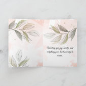 A Day to Honor Your Light カード (内部)