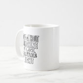 A Day Without Sunshine Is Like You Know Night コーヒーマグカップ (正面左)