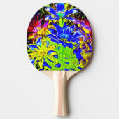 A Decorated Ping Pong Paddle 卓球ラケット (正面)