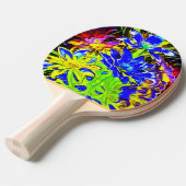 A Decorated Ping Pong Paddle 卓球ラケット (正面アングル)