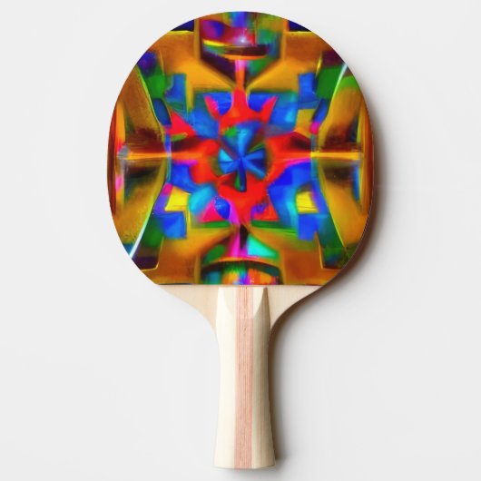 A Decorated Ping Pong Paddle 卓球ラケット (裏面)