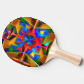 A Decorated Ping Pong Paddle 卓球ラケット (横)