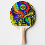 A Decorated Ping Pong Paddle 卓球ラケット (裏面)