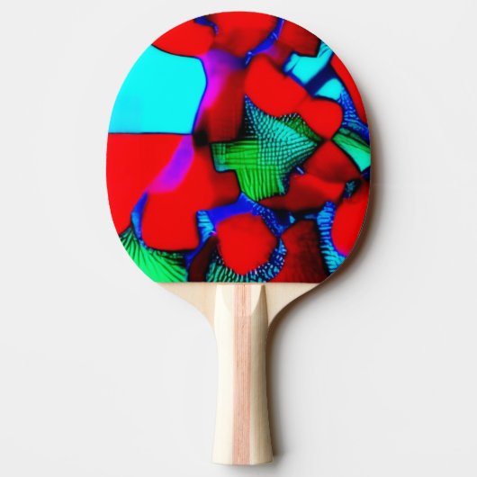 A Decorated Ping Pong Paddle 卓球ラケット (裏面)