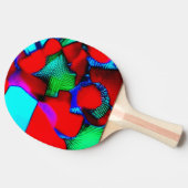 A Decorated Ping Pong Paddle 卓球ラケット (横)