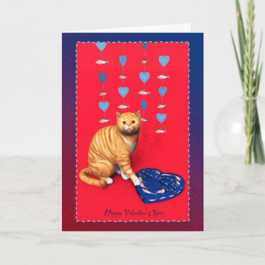 A delicious gift for his Valentine Holiday Card シーズンカード (正面)