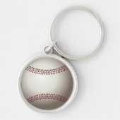 A Design of a Base or Soft Ball キーホルダー (正面)