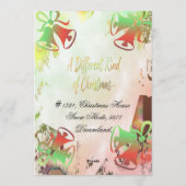 A Different Kind of Christmas Party  招待状 (裏面)