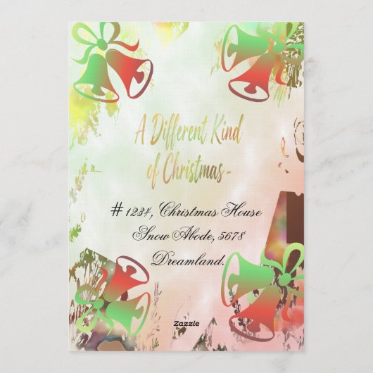 A Different Kind of Christmas Party  招待状 (裏面)