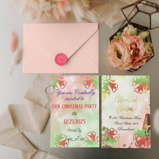 A Different Kind of Christmas Party  招待状