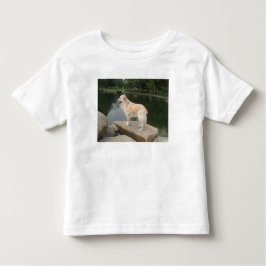 A Dog At A Pond トドラーTシャツ