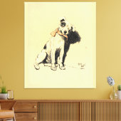 A Dog Day Pl 02 (1902)セシル・チャールズ・ウィンザー キャンバスプリント (インサイチュ (リビング))