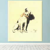 A Dog Day Pl 02 (1902)セシル・チャールズ・ウィンザー キャンバスプリント (インサイチュ (ウッドフロア))