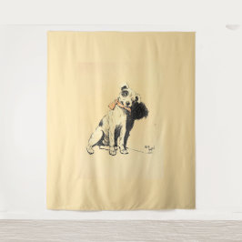 A Dog Day Pl 02 (1902)セシル・チャールズ・ウィンザー タペストリー