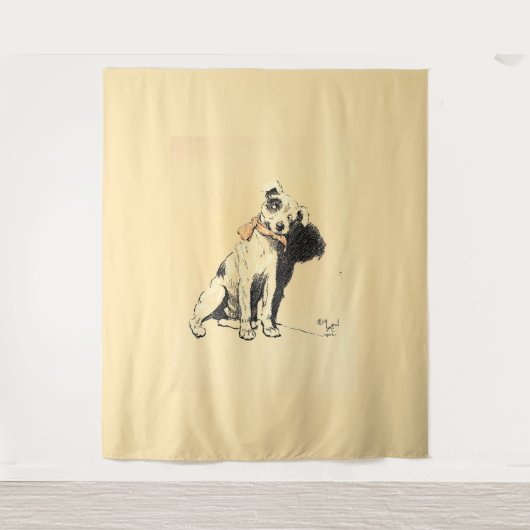 A Dog Day Pl 02 (1902)セシル・チャールズ・ウィンザー タペストリー (正面)