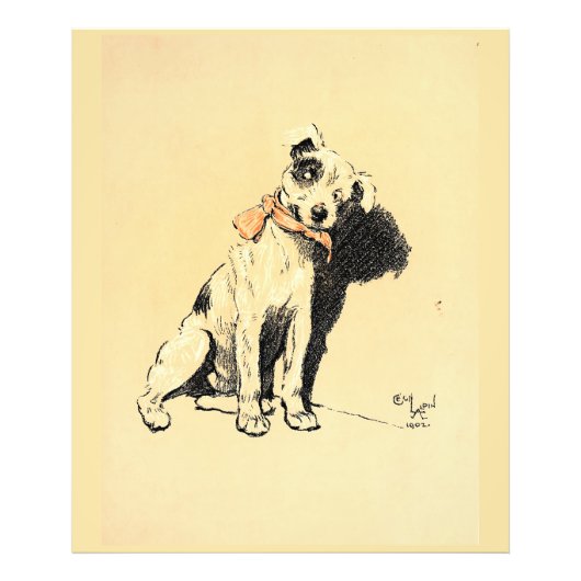 A Dog Day Pl 02 (1902)セシル・チャールズ・ウィンザー フォトプリント (正面)