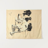 A Dog Day Pl 03 (1902)セシル・チャールズ・ウィンザー タペストリー (正面(横))