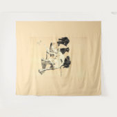 A Dog Day Pl 03 (1902) Cecil Charles Tapestry タペストリー (正面(横))