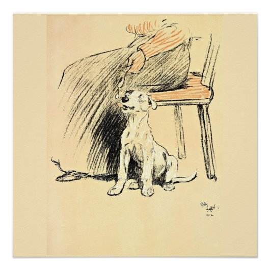 A Dog Day Pl 12 (1902)セシル・チャールズ・ウィンザー ポスター (正面)