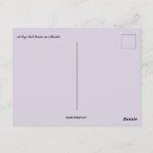 A Dogsled Team in Alaska ポストカード (裏面)