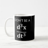 A Don' Jerk D3x Dt3 数学 コーヒーマグカップ (左)