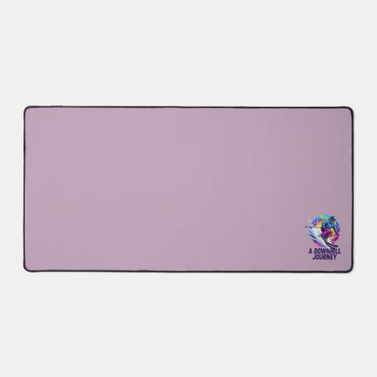 A Downhill Journey Ski デスクマット (正面)