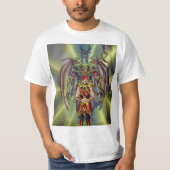 A Dracthyr and  her hidden true self Tシャツ (正面)