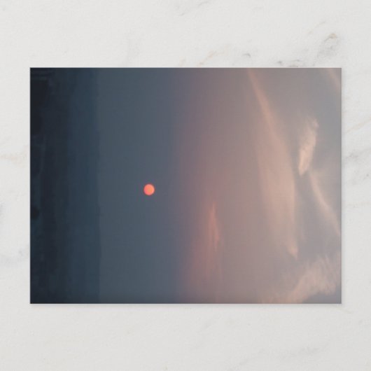 A dramatic, cinematic sunset ポストカード (正面)