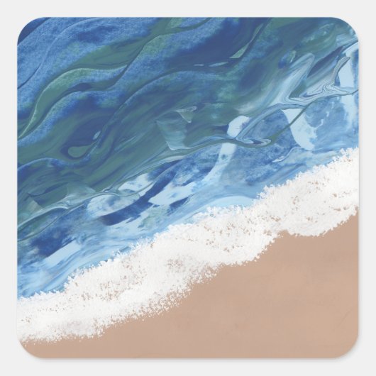 A Dream of the Beach スクエアシール (正面)