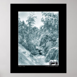 A Drink from Hall's Brook -ファインアートポスター ポスター