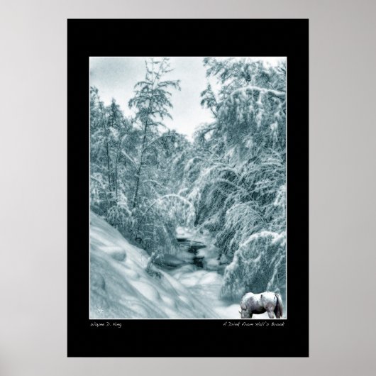 A Drink from Holes Brook Poster ポスター (正面)