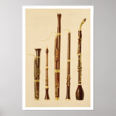 A dulcian, oboe, bassoon, oboe da cacia a ポスター (正面)