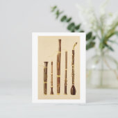 A dulcian, oboe, bassoon, oboe da cacia a ポストカード (スタンド正面)
