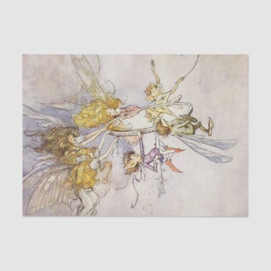 A Duncan Carseの「魔法鏡から」 薄葉紙 (正面)