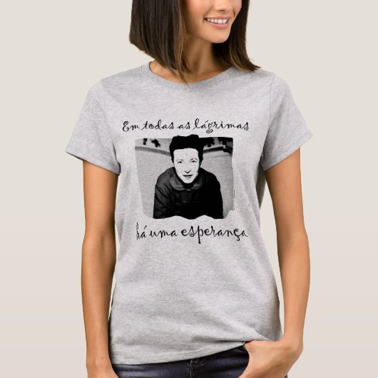 A Esperança de Simone de Beauvoir Tシャツ (正面)