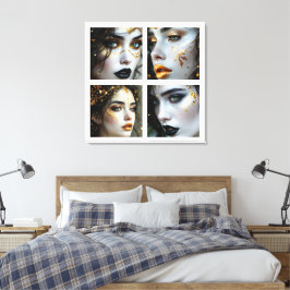 A Face In Time  キャンバスプリント