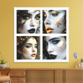 A Face In Time  キャンバスプリント (インサイチュ (リビング))