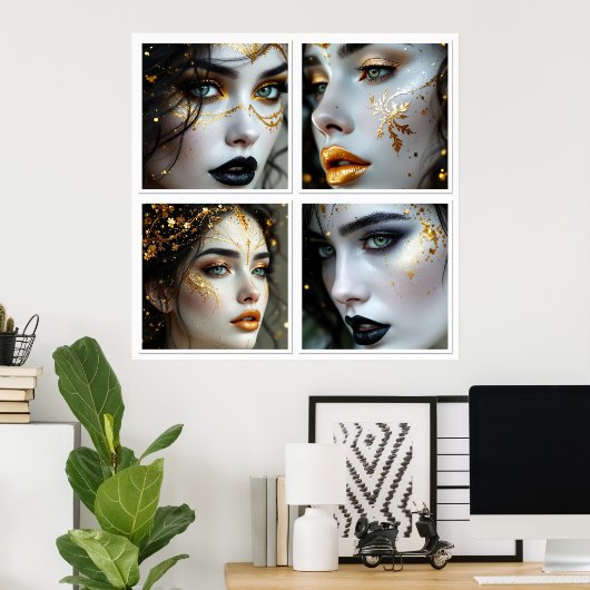 A Face In Time  ポスター (ホームオフィス)