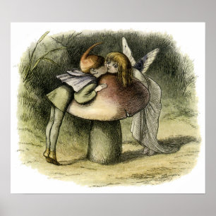 "A Fairy Kiss" by Doyle – Print ポスター