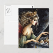 A Fairy Queen Dumpster Diving ポストカード (正面/裏面)