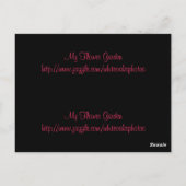 A Fairy's Bookmarksはがき ポストカード (裏面)