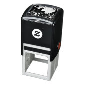 A Familiar Black Cat And Toadstools Halloween 4 セルフインキングスタンプ (商品)