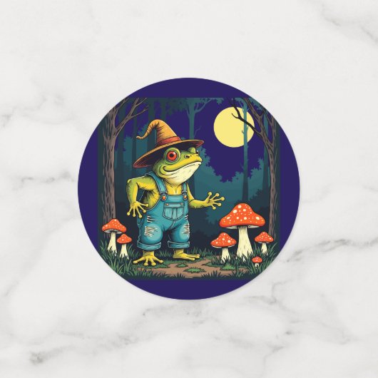 A Familiar Toad Witch Foraging At Night コンフェッティ (スモール正面)