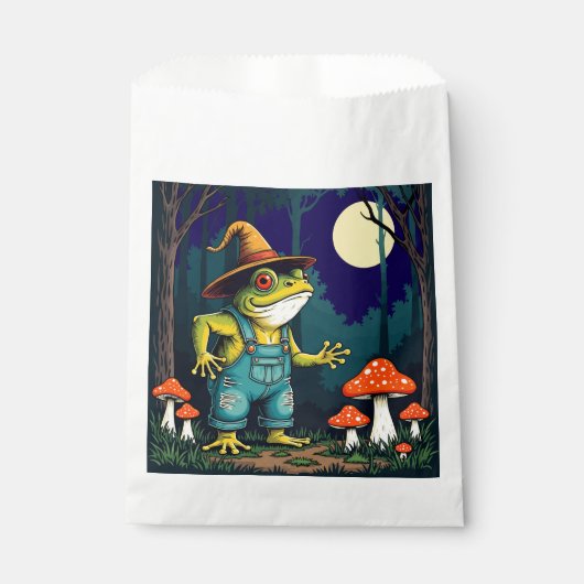A Familiar Toad Witch Foraging At Night フェイバーバッグ (正面)
